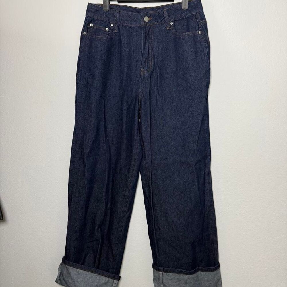 Peppermayo Women's Navy and Blue Jeans - Picture 2 of 8